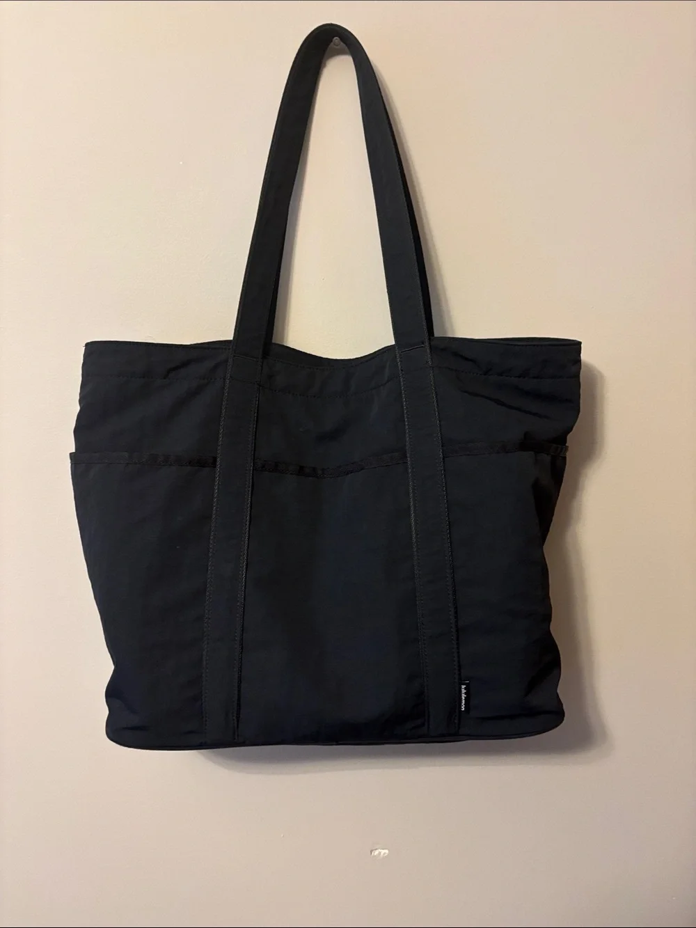 lululemon athletica Black Utility Tote Bag